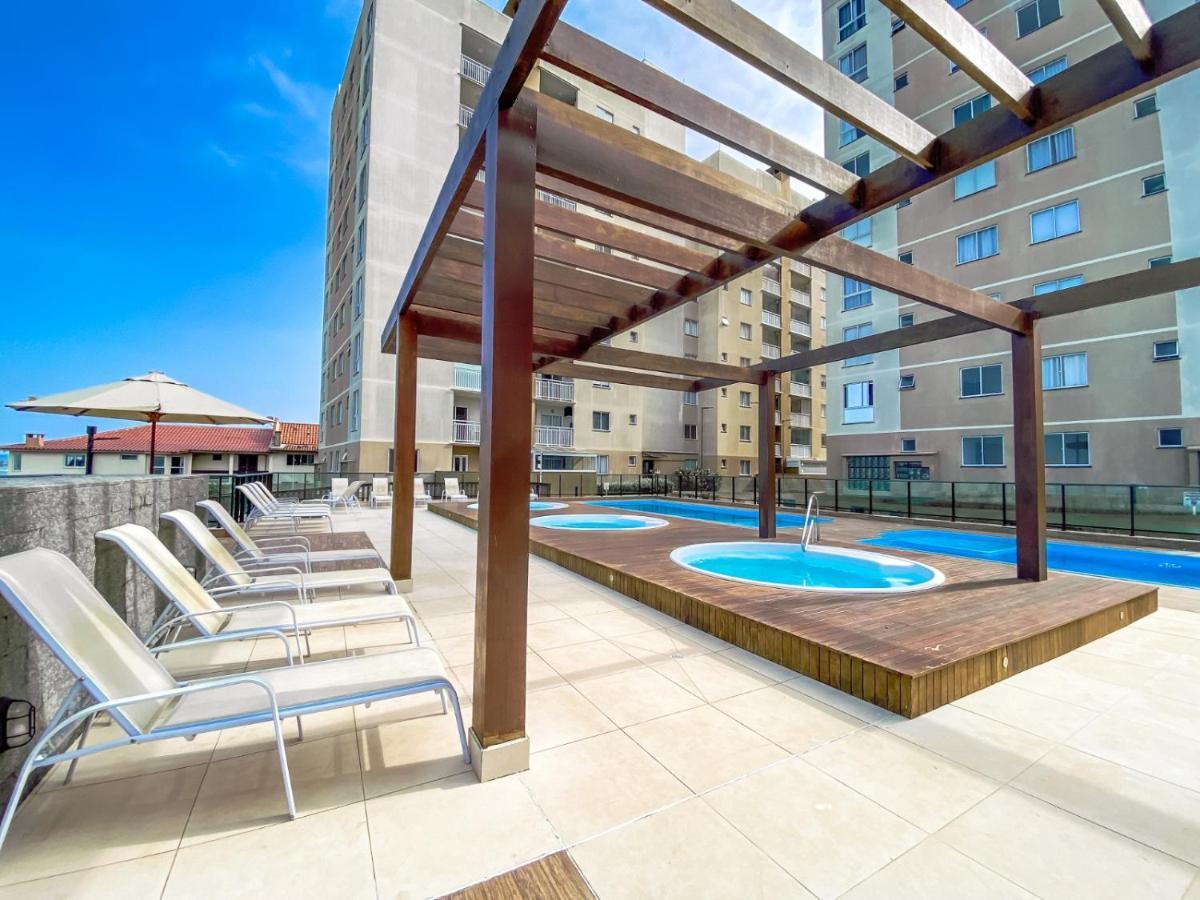 Em Barra Velha, Pe Na Areia E Vista Mar Apartamento